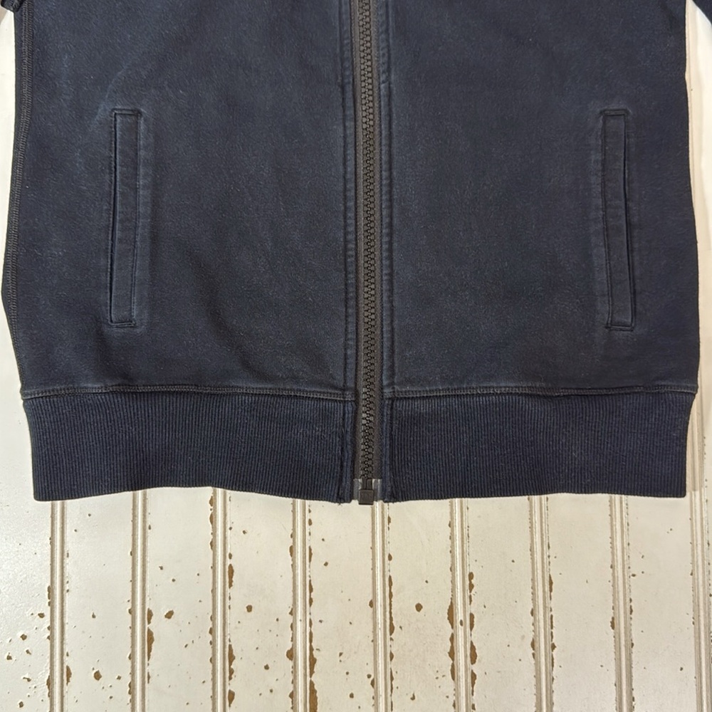 Lululemon Jacket Women’s 8 Black Full Zip Hoodie Remix Scuba Fair‎ Isle Yoga - Picture 4 of 13